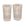 Brabantia Collect-It Wasmand 55 liter, set van 2 - White