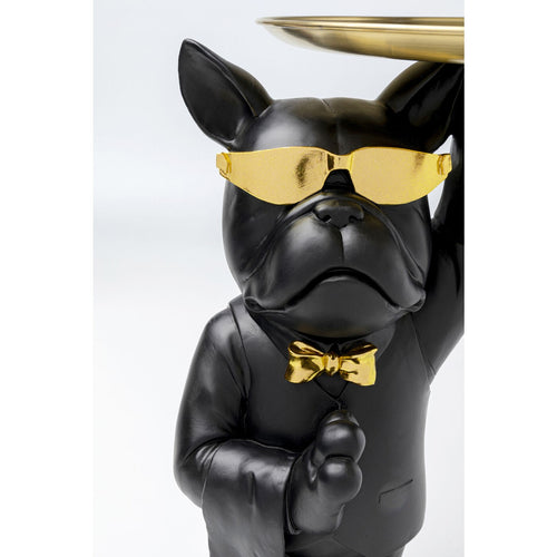 Kare Design Bijzettafel butler bulldog zwart - vtwonen shop