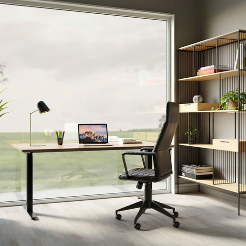 Kare Design Bureau Smart Jackie Eik Zwart 160x80cm