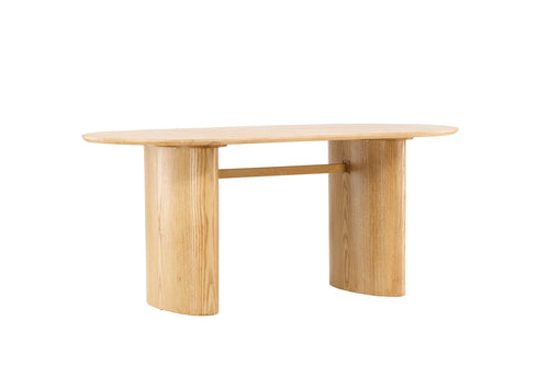 Rebellenclub Eetkamertafel Bygstad - 180 x 75 cm - Naturel - vtwonen shop