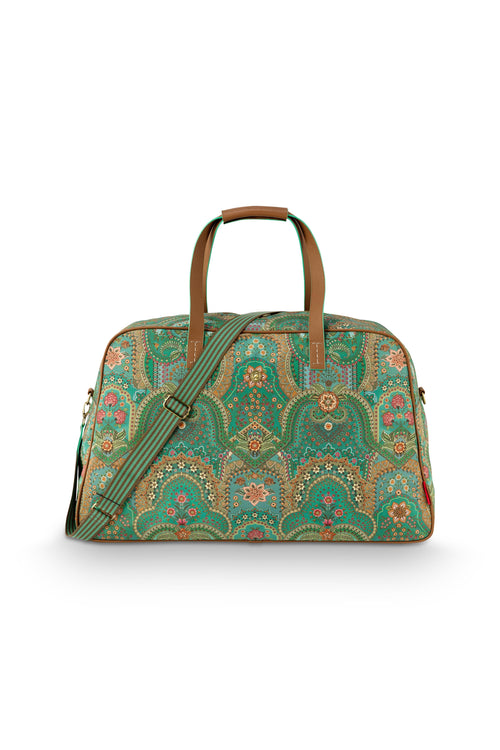 Pip Studio - Tovy Weekendtas Dames - Jabali - Groen - 65x25.5x35cm - vtwonen shop