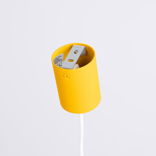 Sollux Lighting Hanglamp AURA 1 geel Gx53 - 10x10x125cm