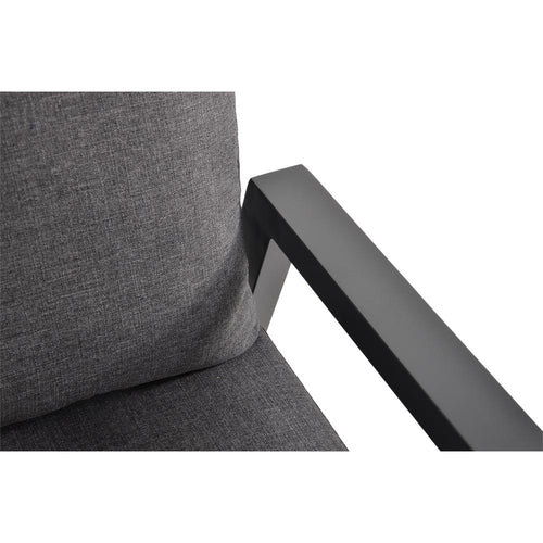 Lesli Living loveseat Ohio - grijs - 192x81x98cm