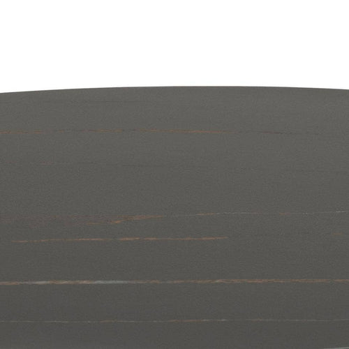 Lisomme Marly ronde eettafel keramiek zwart - Ø90x75 cm