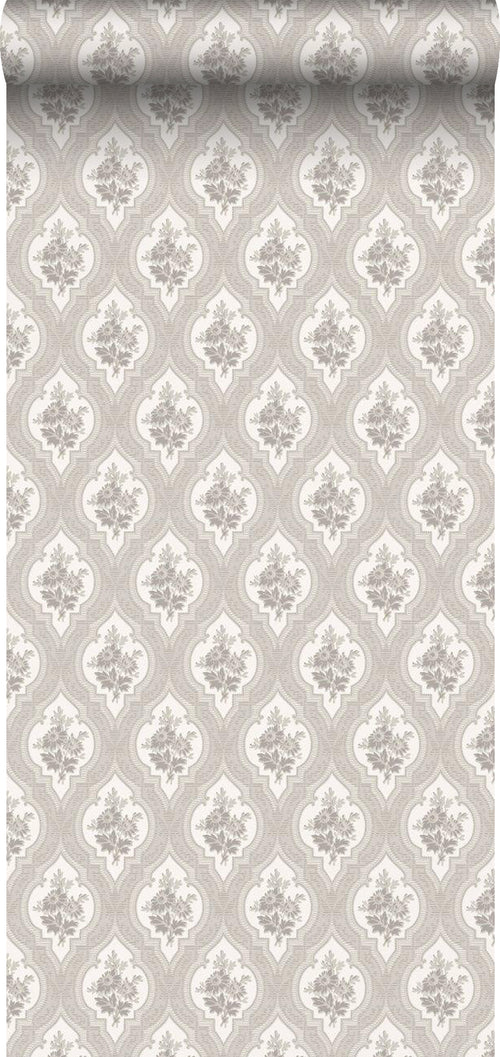 Borastapeter behang barokprint beige - 53 cm x 10.05 m - 660268 - vtwonen shop