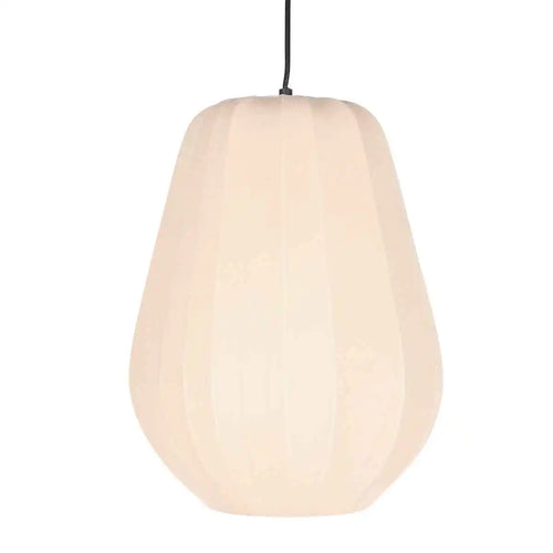 Anne Light & home hanglamp Sable - 1 lichts - 27  x 150   cm - creme - vtwonen shop