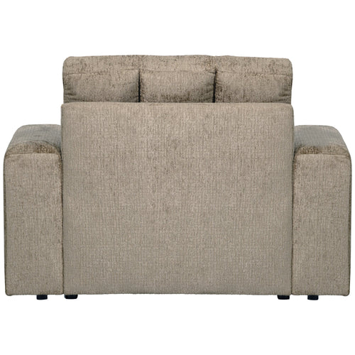 WOOOD fauteuil Second Date - Structure Velvet - Wheatfield - 78x103x99 - vtwonen shop