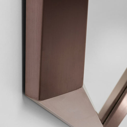 Kare Design Spiegel Octagon 120x120cm coffee