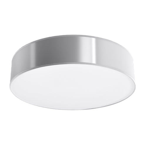 Sollux Lighting Plafondlamp ARENA 55 grijs - 55x55x11cm
