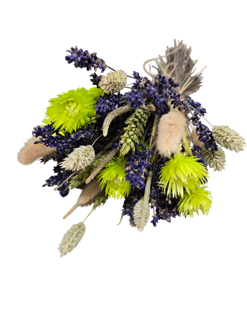 Boeket droogbloemen Lavender Green | Lengte ± 35 centimeter | Met Lavendel en groene droogbloemen - vtwonen shop
