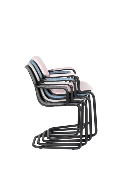 Zuiver Thirsty Armstoel Blauw - Set van 2 - vtwonen shop