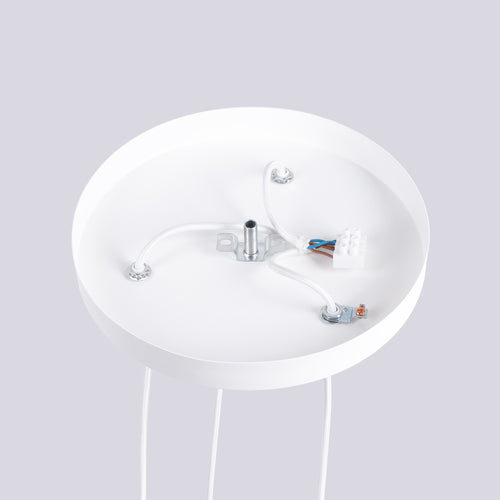 Sollux Lighting Hanglamp HALO 3P wit - 25x25x125cm