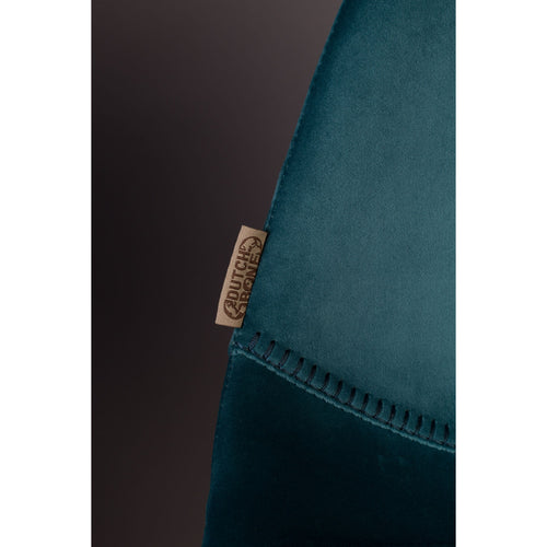 Dutchbone Franky Eetkamerstoelen  Blauw - Set van 2 - vtwonen shop