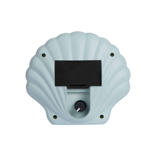 Karlsson ornament Sea Shell - blauw - 5.8x13.5x11.8cm