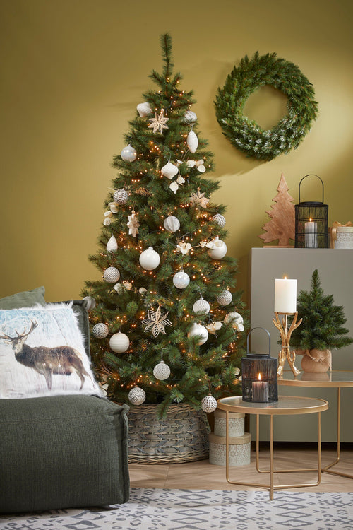 Triumph Tree Forest Frosted Kerstkrans - Ø60 cm - Groen - vtwonen shop
