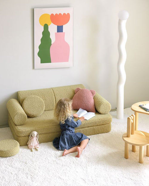 Wigiwama Beer Kussen - Roze