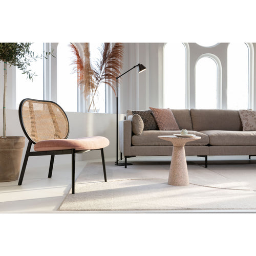 Zuiver Spike Loungestoel Naturel/Roze - vtwonen shop
