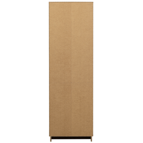 WOOOD Zuma Hoge Kast - Push-To-Open - Eiken - Transparant - 210x67x46 - vtwonen shop