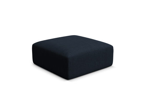 Cosmopolitan Design Poef Campi structurele stof koningsblauw - 90x90x40cm