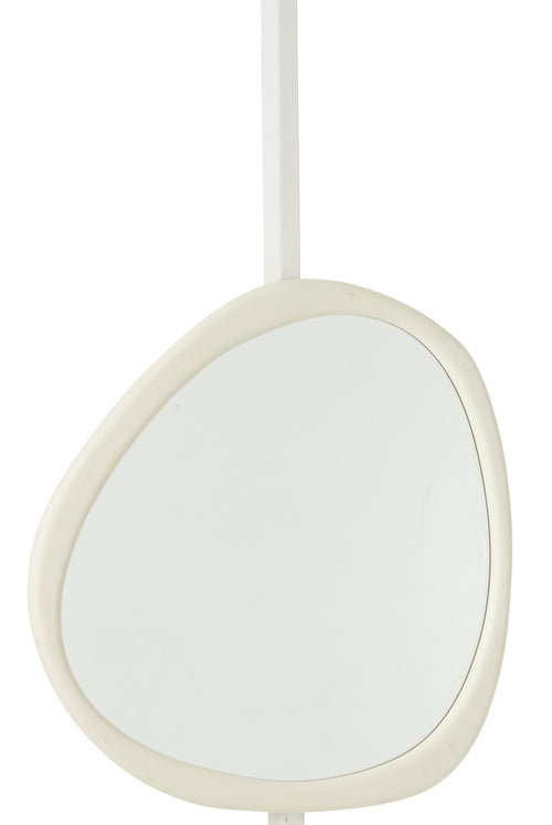 J-Line spiegel Moderna - glas - Ø 80 cm