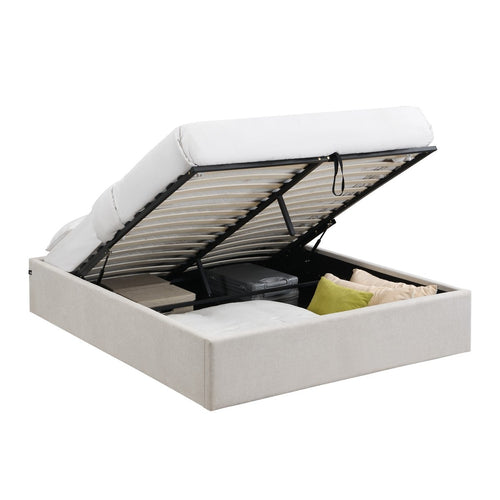 Calicosy - Opbergbed ZIA - beige 214x170x36,50 cm