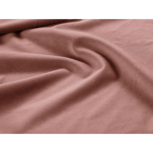Cosmopolitan Design - Opbergbed met hoofdeinde Asti 90x200cm flueel roze - 220x130x95cm