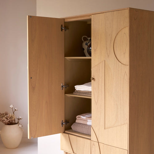 Tikamoon Dressoir in mindihout 90 cm - Naturel