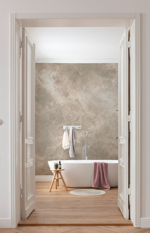 Komar fotobehang marmer taupe - 350 x 250 cm - 610019