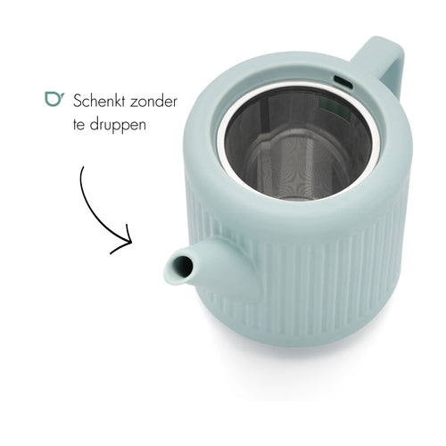 Bredemeijer - Theepot Skagen 1,2L lichtblauw - vtwonen shop