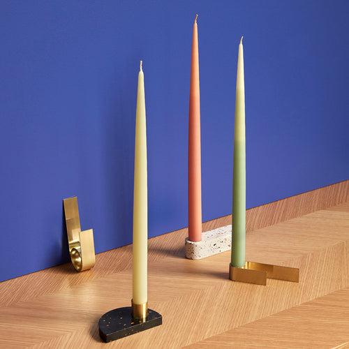 Hübsch kandelaar Roll - ijzer - 3x12xh2cm - vtwonen shop