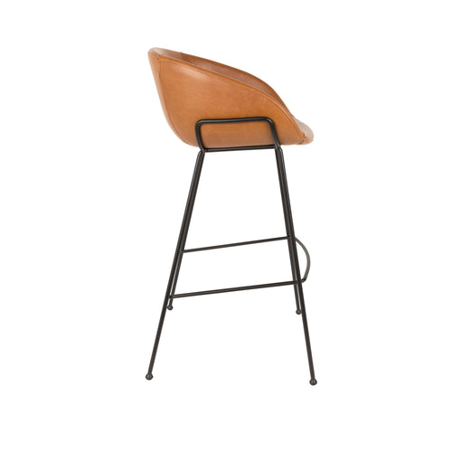 Zuiver Feston Barkrukken rugleuning 76 cm Bruin - Set van 2
