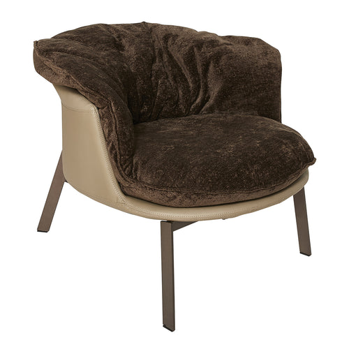 Signature - BOB Fauteuil - Bruin - 83x83x63 cm