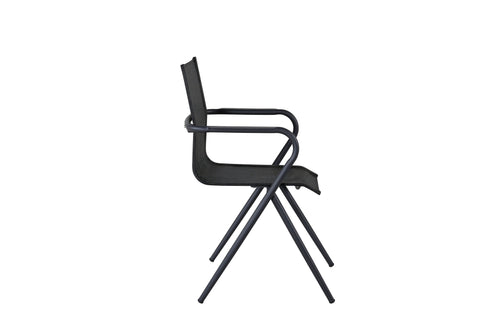 Rebellenclub Tuinstoel Birdo - Set van 6 - Zwart - vtwonen shop