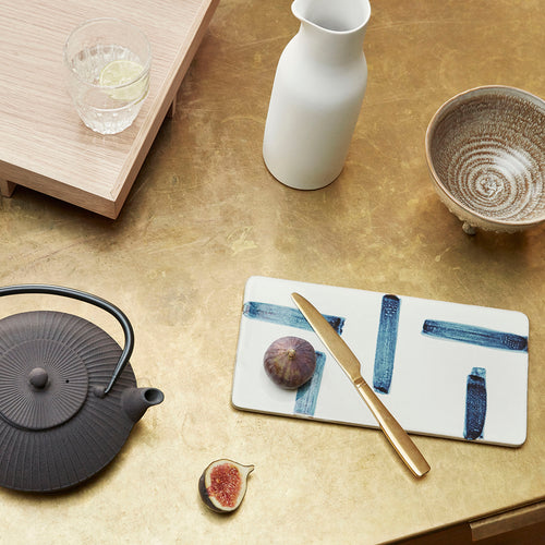 Hübsch dienblad Elevate - mdf/eikenfineer/eikenhout - 46x34xh8cm