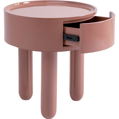 Kare Design Bijzettafel Lolly Ø45cm mokka