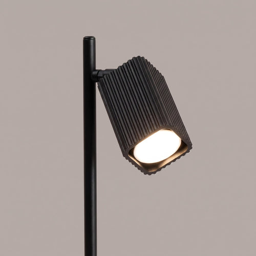 Sollux Lighting Tafellamp RAYO zwart - 14,5x14,5x43cm