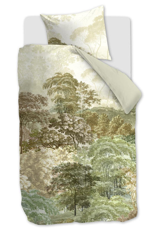 Beddinghouse dekbedovertrek Arcadia - 140x200/220 cm - groen - vtwonen shop