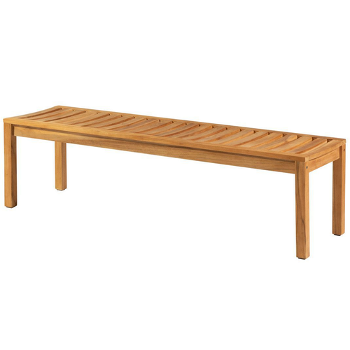 Exotan tuinbank 3-zits Comfort - Teak - Naturel - 44x150x45 - vtwonen shop