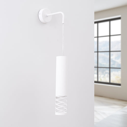 Sollux Lighting Wandlamp LAMI wit - 8x17x10cm
