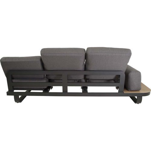 Lesli Living loungebank Zanzibar - antraciet - 102x80x35cm
