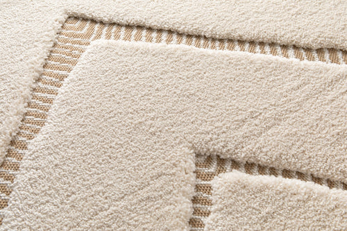 AFK Living vloerkleed  Romy - reliëfeffect - beige - 160 x 230 cm - vtwonen shop