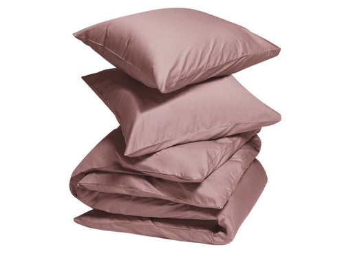 Yumeko dekbedovertrek katoen satijn blush rose 200x220 + 2/60x70 - vtwonen shop