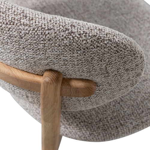 WOOOD eetkamerstoelen Udar Houten Frame - Naturel - Set van 6 - vtwonen shop