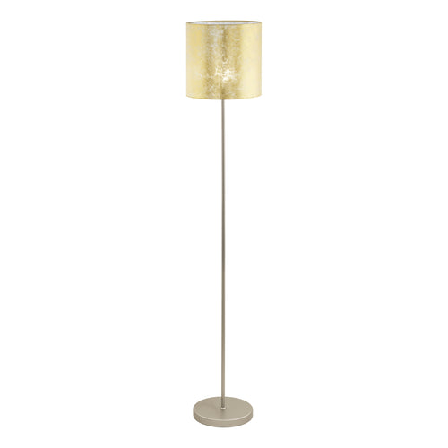 EGLO vloerlamp Viserbella - e27 - 158,5 cm - champagne/goud - vtwonen shop