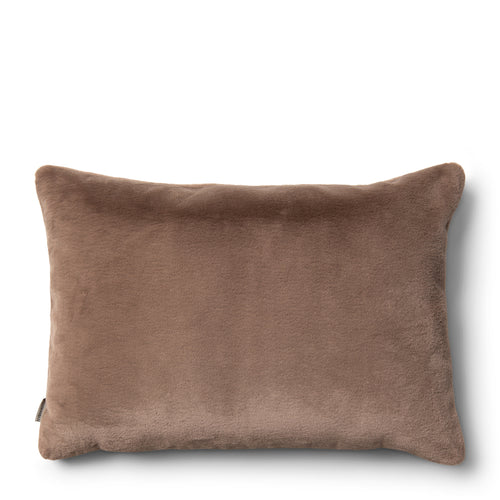 Rivièra Maison Ophelia Faux Fur Pillow Cover 65x45 - Polyester - Bruin - vtwonen shop