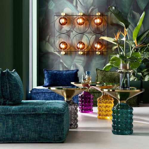 Kare Design Bijzettafel Lola Ø50cm paars - vtwonen shop