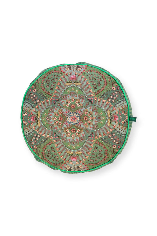 Pip Studio Sierkussen Alfombra Groen Fluweel 40 x 40 cm