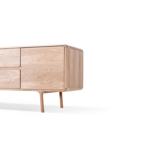 Gazzda Fawn Sideboard Naturel - Houten Dressoir - 150 x 45 cm