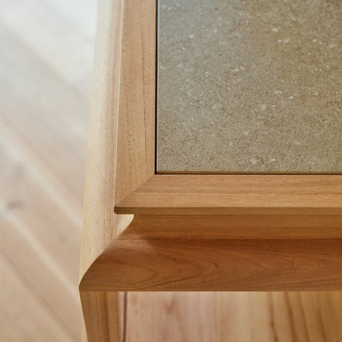 Tikamoon Consoletafel van massief teak 120 cm - Naturel - vtwonen shop