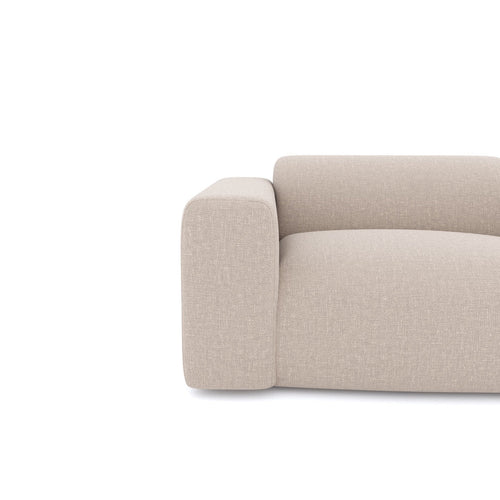 Sia Home - 3-zitsbanken MYRA - Geweven stof - Beige - 205cm - vtwonen shop